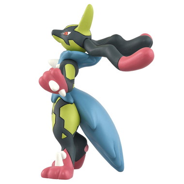 MONCOLLE Yellow Mega Lucario (黄色いメガルカリオ) MEGA EVOLUTION Pokémon (POCKET MONSTERS) TAKARA TOMY - 画像 (3)