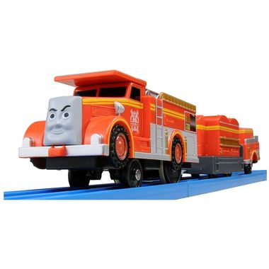 PLARAIL FIRE ENGINE FLYNN TS-19 THOMAS TRAIN TAKARA TOMY