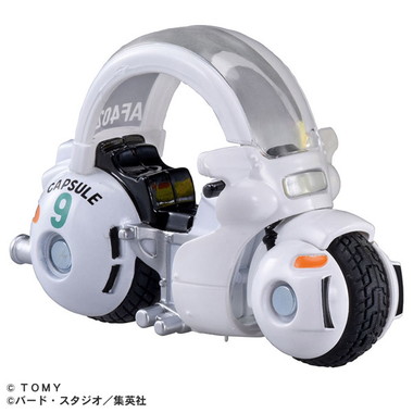 Dream Tomica Tomica × Dragon Ball Bulma Capsule No. 9 Motorcycle Bike Takara Tomy - Image 3