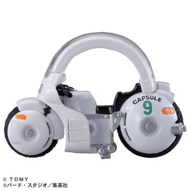 Dream Tomica Tomica × Dragon Ball Bulma Capsule No. 9 Motorcycle Bike Takara Tomy - Image 4