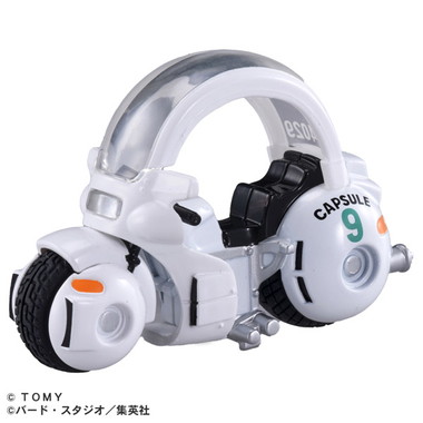 Dream Tomica Tomica × Dragon Ball Bulma Capsule No. 9 Motorcycle Bike Takara Tomy