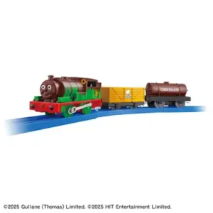 PLARAIL PERCY AND CHOCOLATE CAR TS-23 THOMAS TRAIN TAKARA TOMY