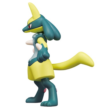 MONCOLLE Yellow Lucario (黄色いルカリオ) MS-52 Pokémon (POCKET MONSTERS) TAKARA TOMY - 画像 (2)