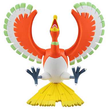MONCOLLE Ho-oh (ホウオウ) ML-01 Pokémon (POCKET MONSTERS) TAKARA TOMY - 画像 (2)
