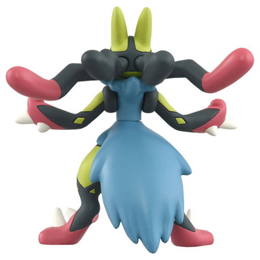 MONCOLLE Yellow Mega Lucario (黄色いメガルカリオ) MEGA EVOLUTION Pokémon (POCKET MONSTERS) TAKARA TOMY - 画像 (4)