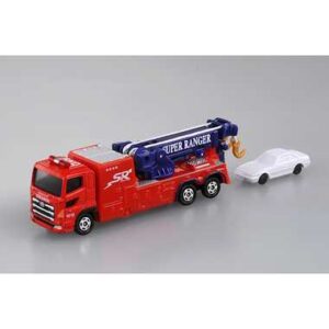 TAKARATOMY Long Type TOMICA No. 132 Yokohama City Fire Department Special High-Level Rescue Team Mobile Towing Vehicle