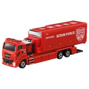 TAKARATOMY Long Type TOMICA No. 121 Ichihara City Fire Department Scrum Force