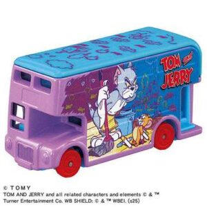 Dream TOMICAーTom and Jerry-Wrapping Bus-Purple-TAKARATOMY
