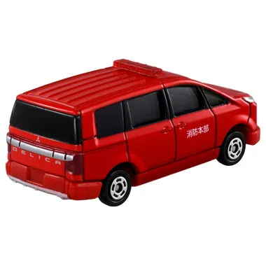 TAKARATOMY TOMICA No.50 Mitsubishi Delica D:5 Fire Command Vehicle - Image 2