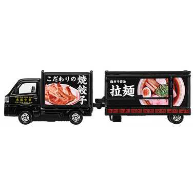 TAKARATOMY Long Type TOMICA No.142 Subaru Sambar Kitchen Trailer - Image 3