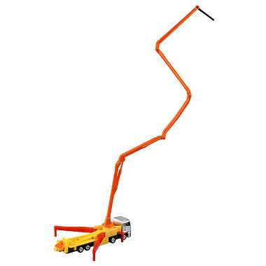 TAKARATOMY Long Type TOMICA No.127 Mitsubishi Fuso Super Great Concrete Pump Truck - Image 2