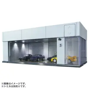 TOMICA GARAGE-SILVER-WHITE Standard Edition