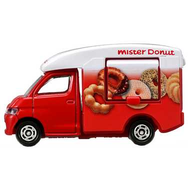 TAKARATOMY TOMICA No. 40 Mister Donut Mobile Sales Truck - Image 3