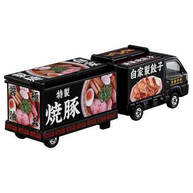 TAKARATOMY Long Type TOMICA No.142 Subaru Sambar Kitchen Trailer - Image 2