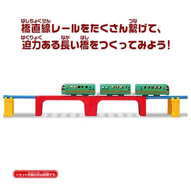 PLARAIL R-17 Bridge Straight Rail - Image 3