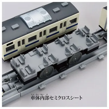 PLARAIL Real Class 415 Series Suburban Train JR East Japan Hakuden - Image 4