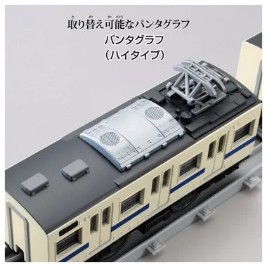 PLARAIL Real Class 415 Series Suburban Train JR East Japan Hakuden - Image 3