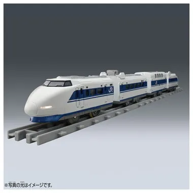 PLARAIL Real Class 100 Series Shinkansen Grand Hikari with lights - Image 2