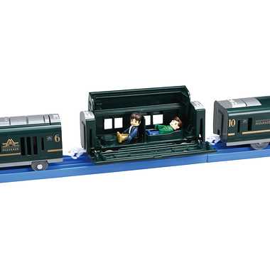 PLARAIL Cruise Train DX Series TWILIGHT EXPRESS Mizukaze - Image 3