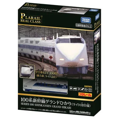 PLARAIL Real Class 100 Series Shinkansen Grand Hikari with lights - Image 5