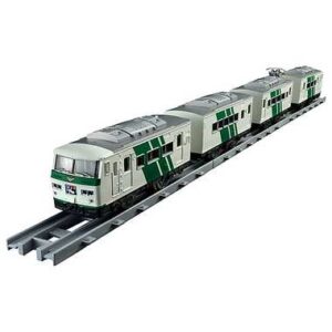 PLARAIL-Real Class-185 Series-Express Train-Odoriko-Green Stripes