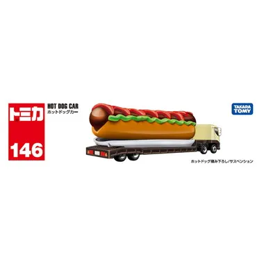 TAKARATOMY Long Type TOMIACA No.146 Hot Dog Car - Image 5