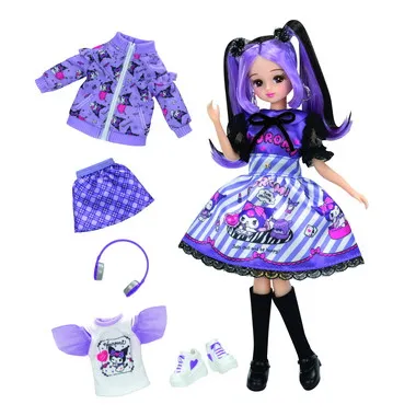 Cool Kuromi LICCA DX Casual & Purple Dress Set - Image 4
