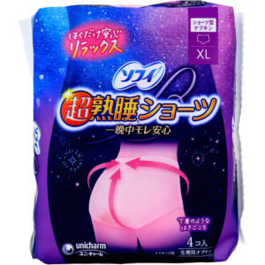 Sanitary product for Super Deep Sleep Shorts Size XL