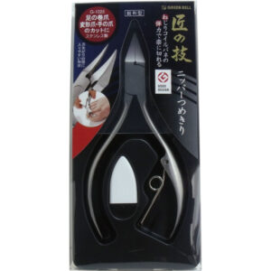 JAPANESE NAIL CLIPPERS NIPPER TYPE TAKUMINOWAZA (匠の技 MASTER CRAFTSMANSHIP) G-1025